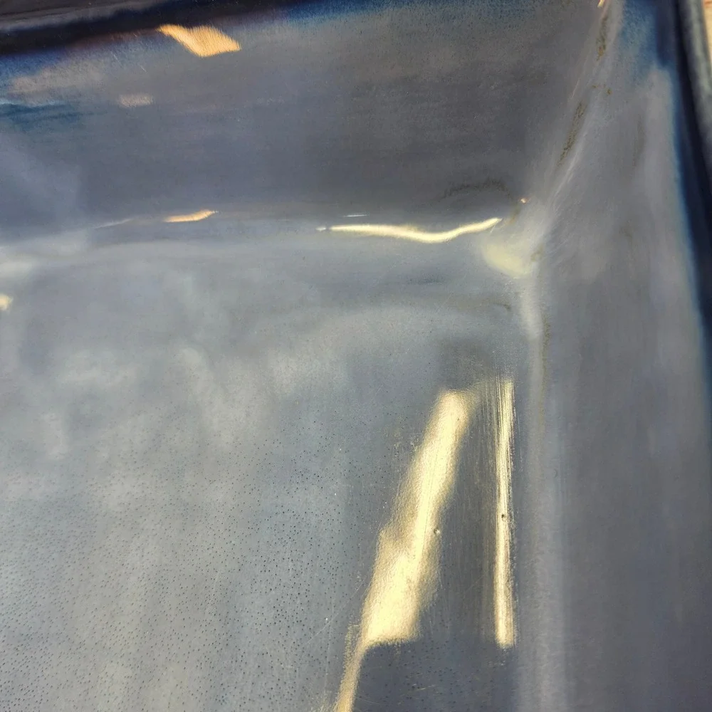 Sango Bakeware Dish Nova Blue 4934 Blue Good Ceramic Rectangular Baker 13.5in
